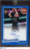 2025-26 Topps Chrome Update Cooper Flagg 1980-81 Rookie Blue Refractor Auto 95/150 RC