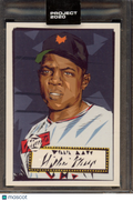 2020 Topps Project 2020 Willie Mays Naturel 275