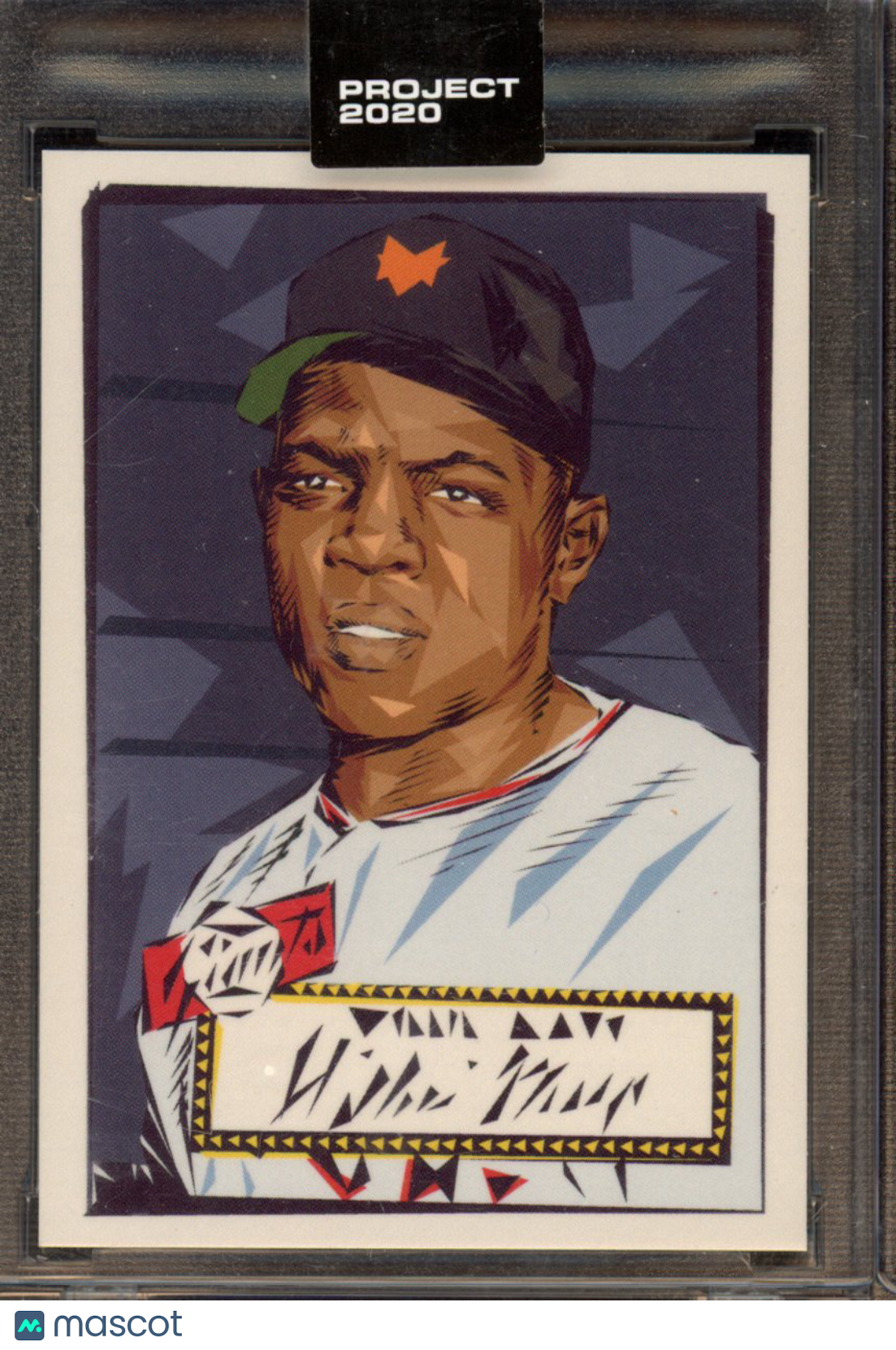 2020 Topps Project 2020 Willie Mays Naturel 275