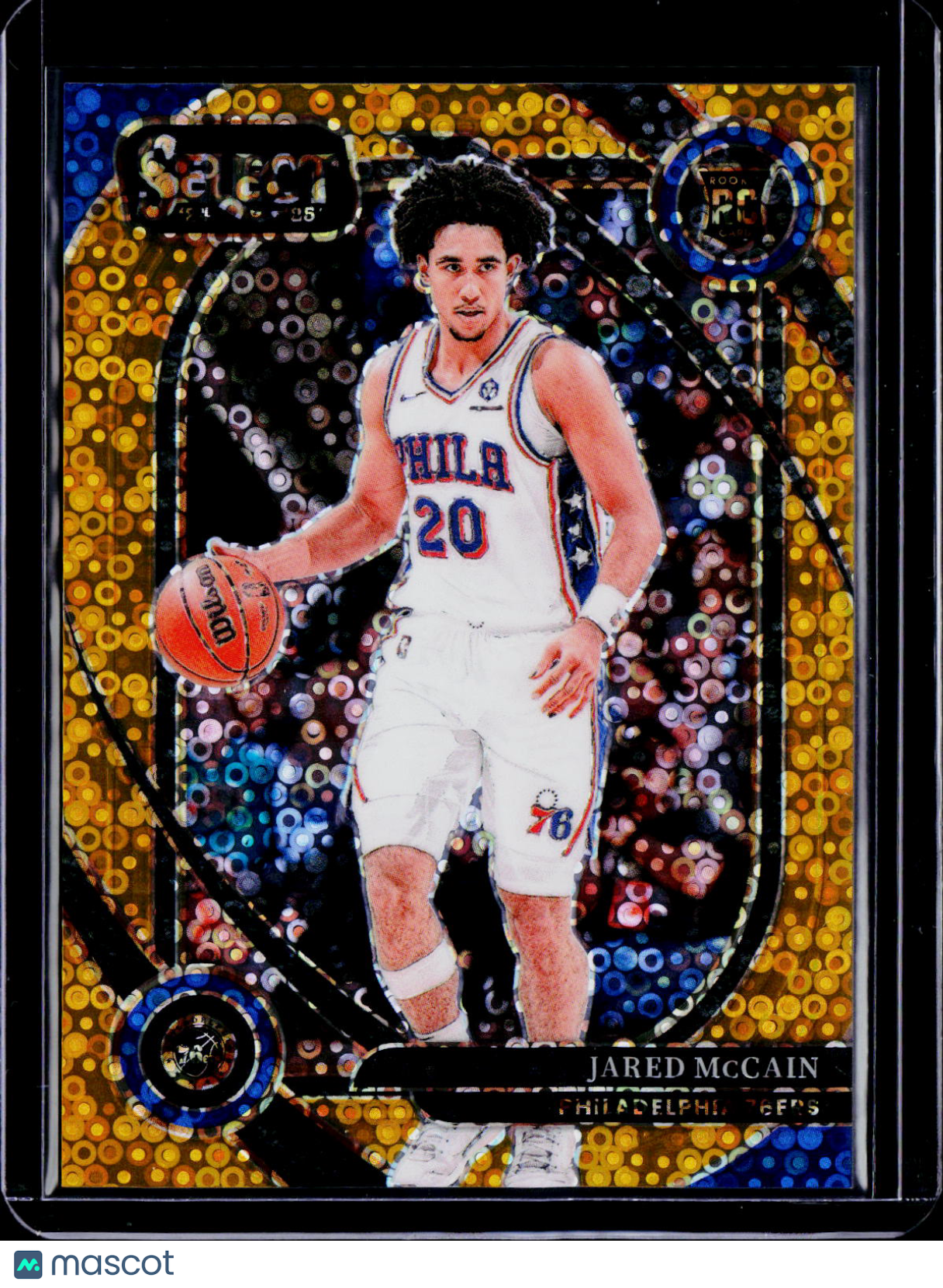 2024-25 Select Jared McCain Courtside Gold Disco 09/10 RC