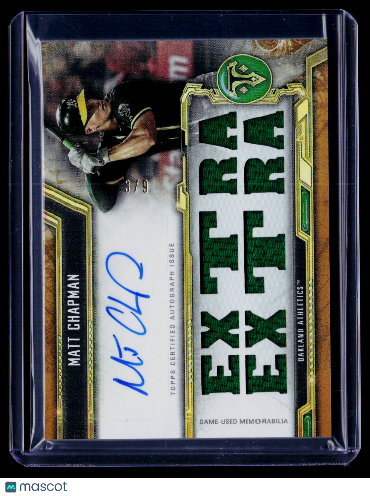 2020 Triple Threads Matt Chapman Extra Patch Auto 3/9