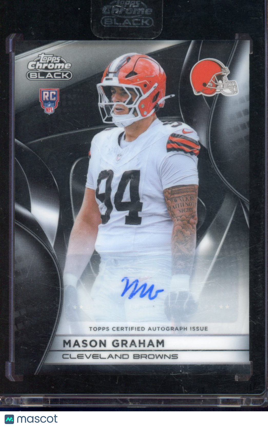 2025 Topps Chrome Black Mason Graham Rookie Auto RC