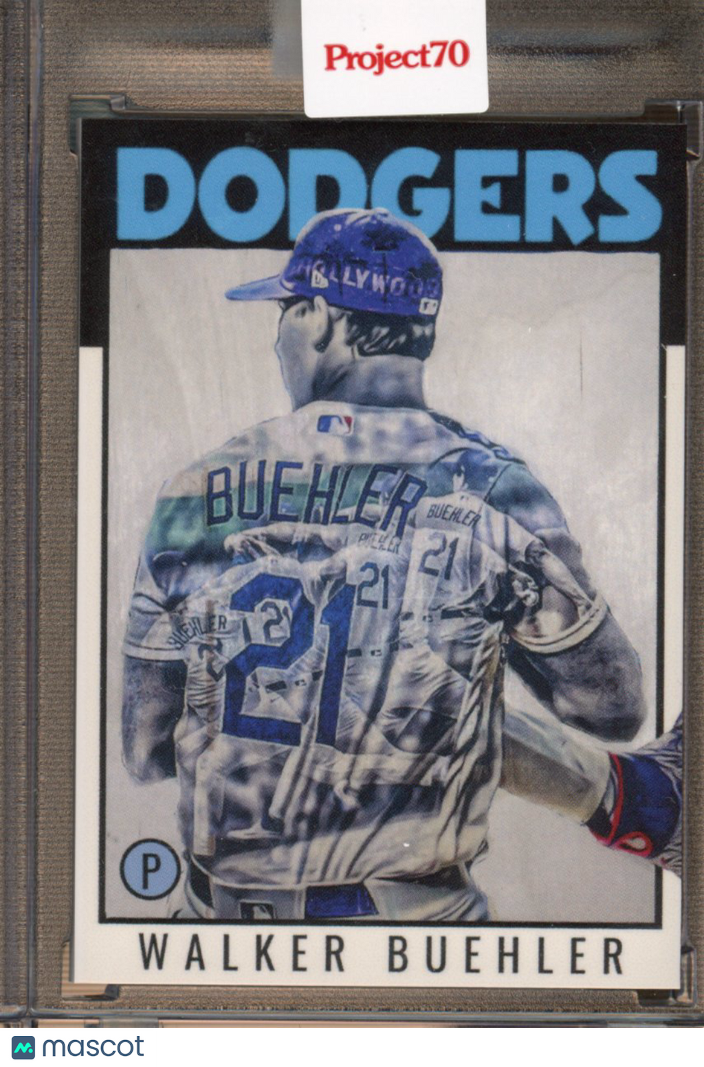 2021 Topps Project 70 Walker Buehler Lauren Taylor 597