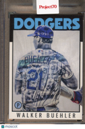 2021 Topps Project 70 Walker Buehler Lauren Taylor 597