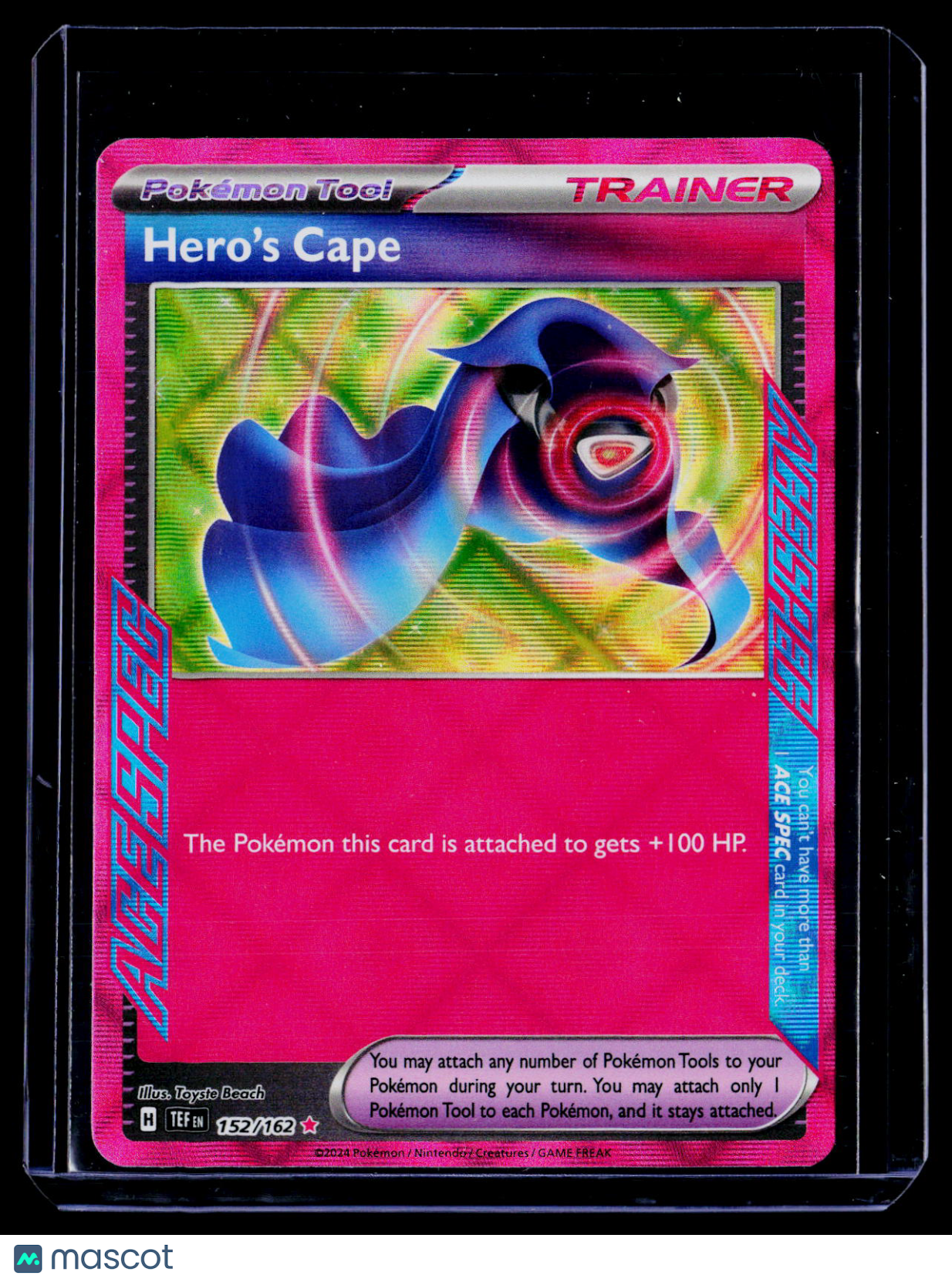 Pokemon Hero's Cape 152 162