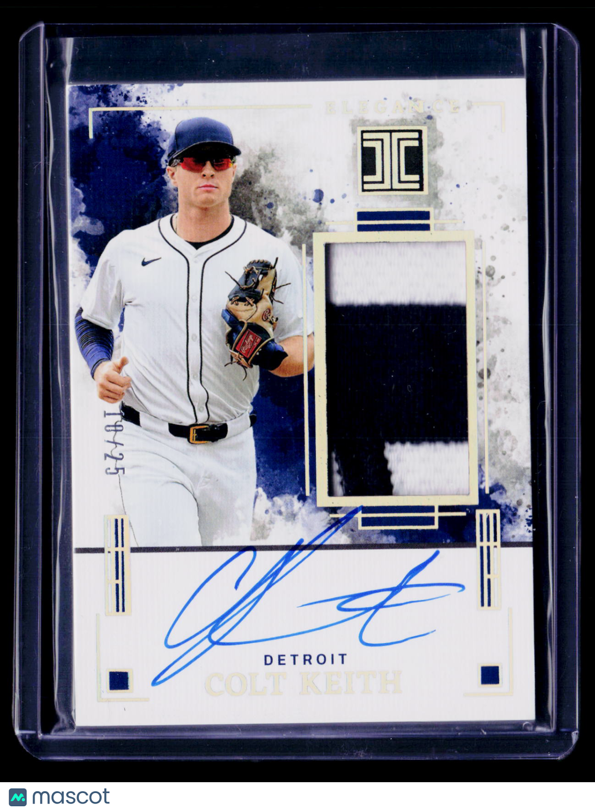 2025 Impeccable Colt Keith Patch Auto 10/25