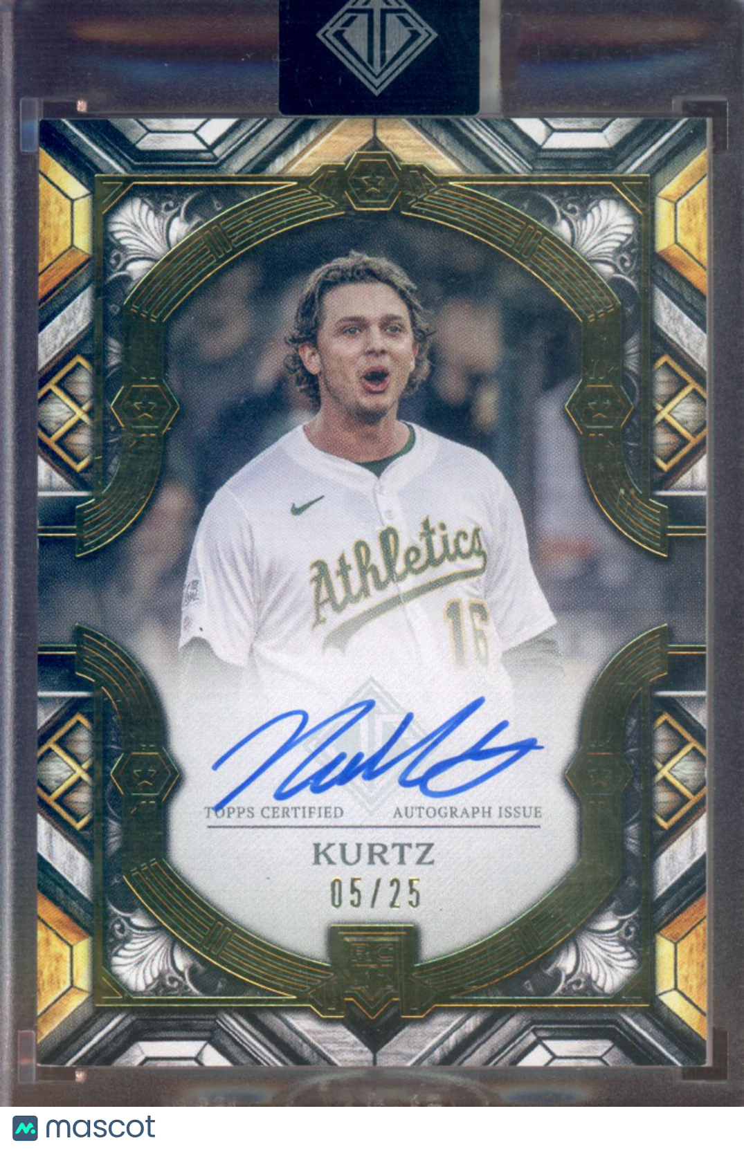 2025 Transcendent Nick Kurtz Rookie Auto 5/25 RC