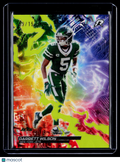 2025 Topps Resurgence Garrett Wilson Lime Green Static Circuit Breakers 9/15