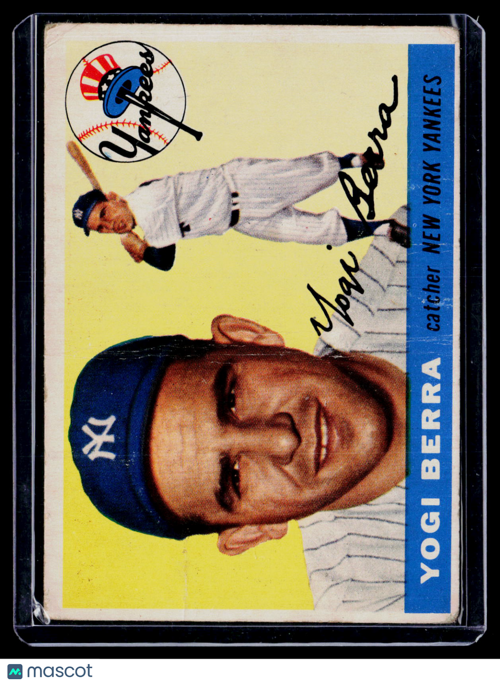 1955 Topps Yogi Berra 198 Poor Condition B
