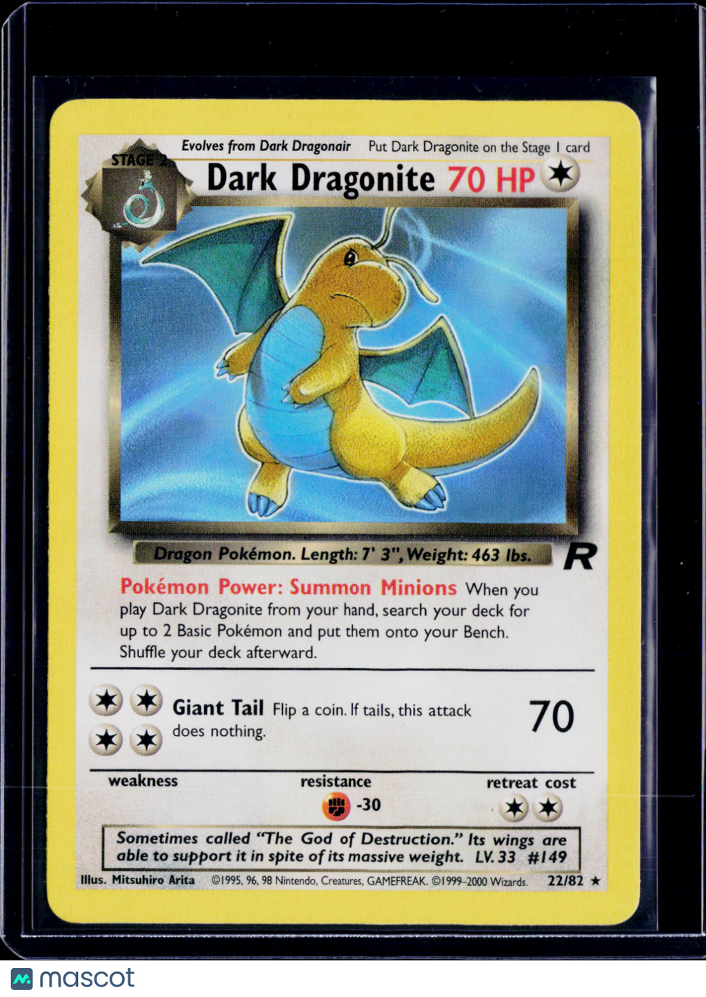 Dark Dragonite 22/82