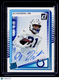 2025 Donruss DJ Giddens Rookie Auto 180/199 RC