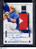2025 Impeccable Baseball Brandon Sproat Elegance Patch Auto /99
