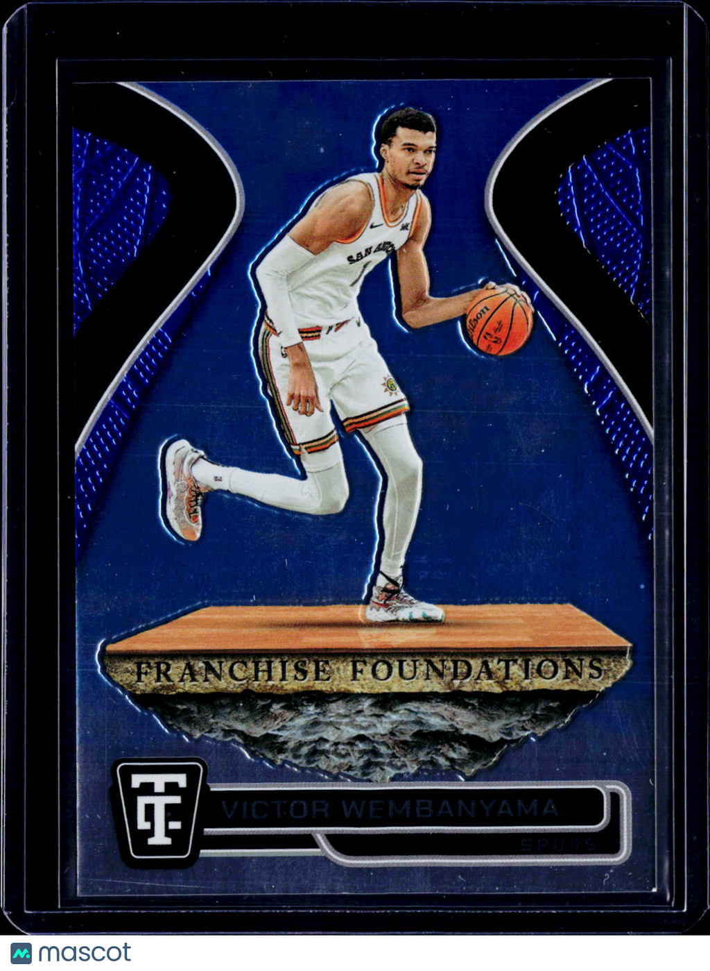 2024-25 Totally Certfied Victor Wembanyama Franchise Foundations Blue /265