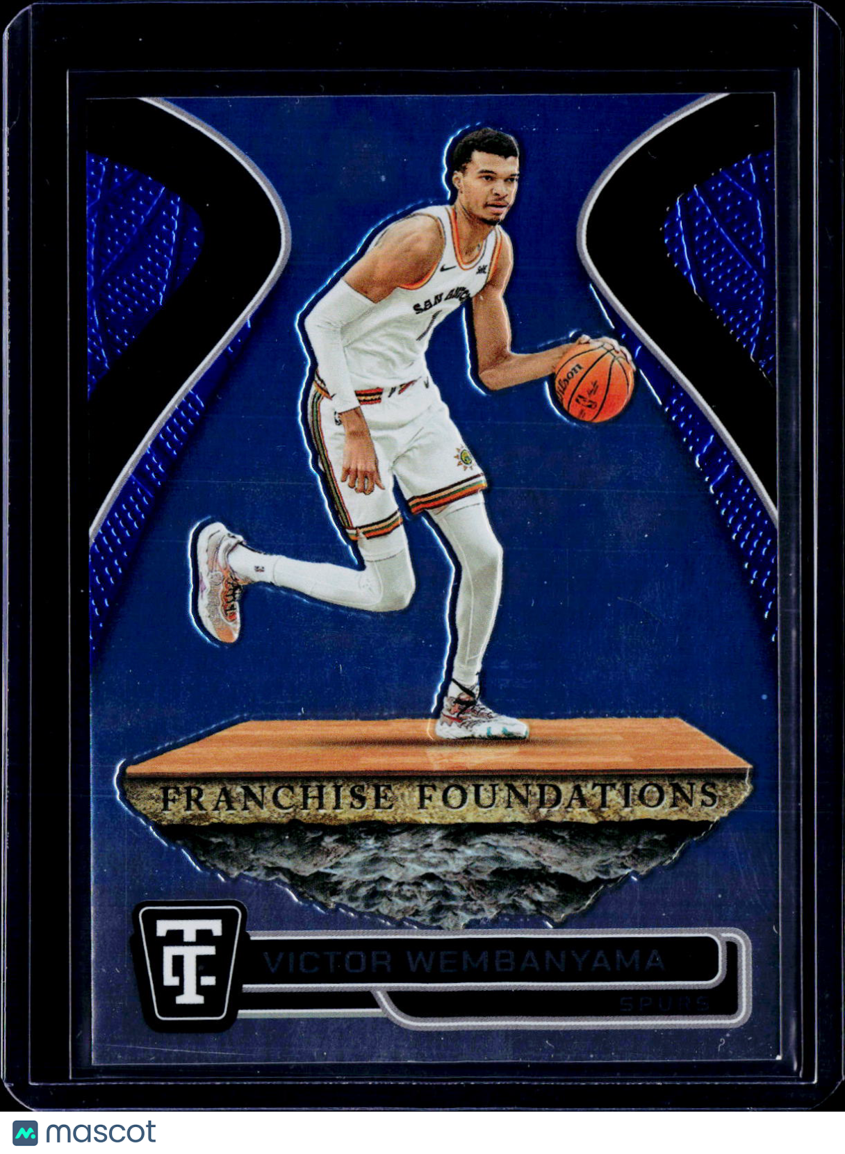 2024-25 Totally Certfied Victor Wembanyama Franchise Foundations Blue /265