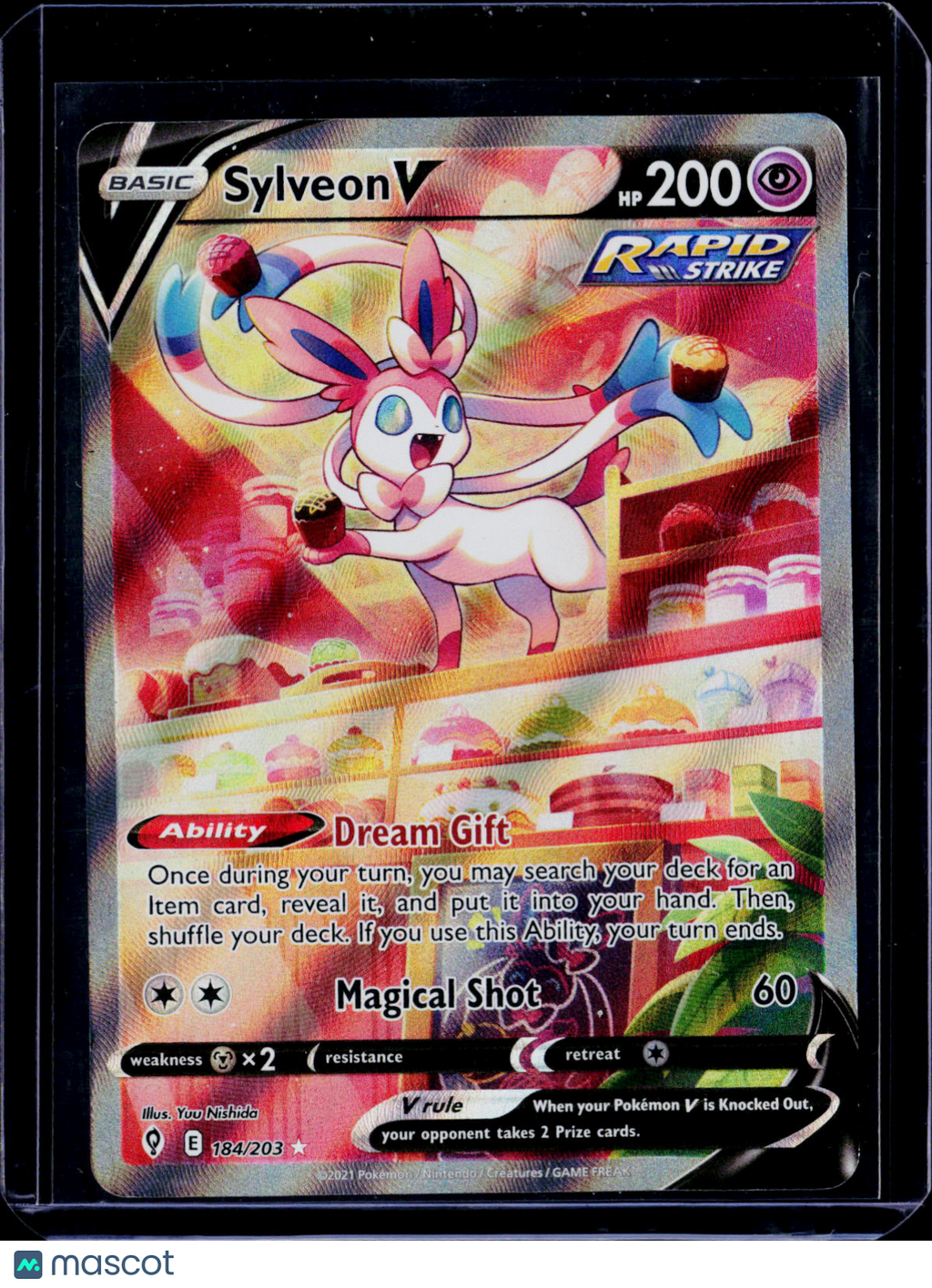 Pokemon Sylveon V 184 203