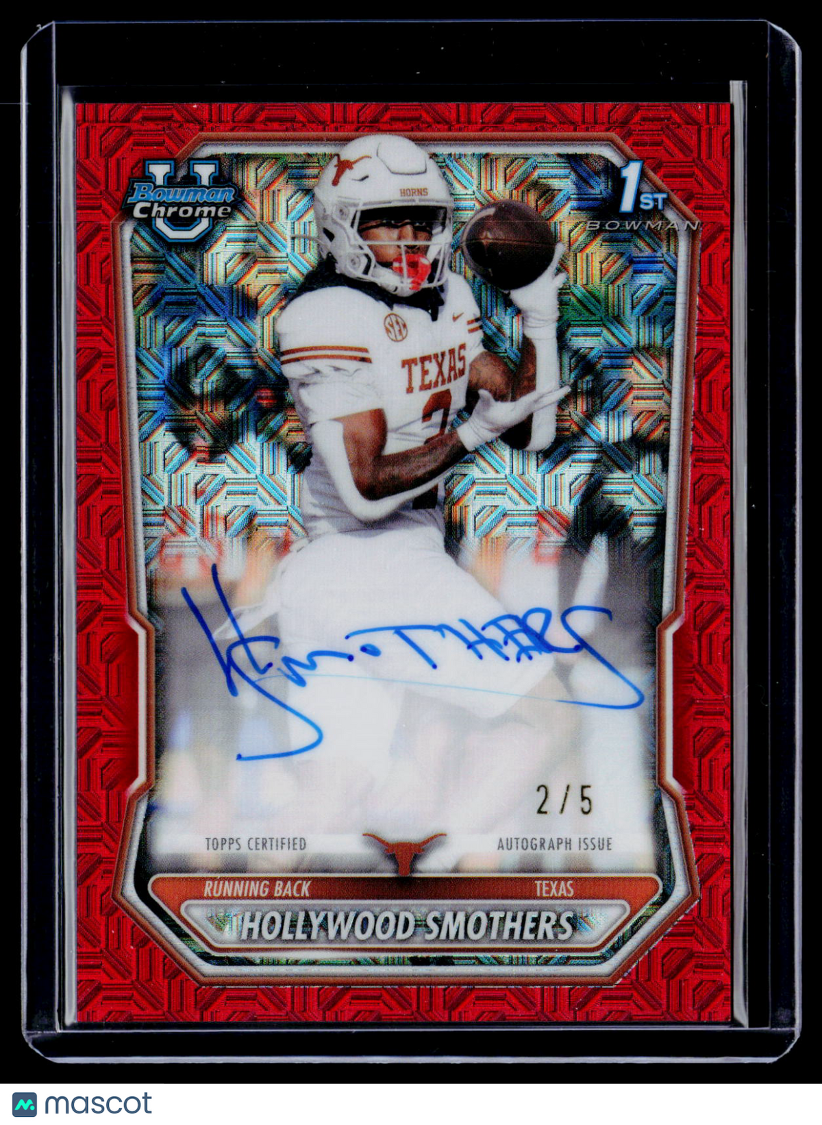 2026 Bowman Hollywood Smothers Red Mega Box Auto 2/5