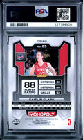 2024 Prizm Monopoly WNBA Caitlin Clark Red Classic Icon PSA 10