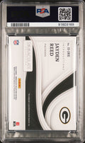 2023 Panini Immaculate Jayden Reed Rookie Introductions Autograph 37/49 PSA 8 RC