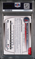 2025 Bowman Mega Box Christian Moore Blue Refractor Auto 136/150 PSA 10