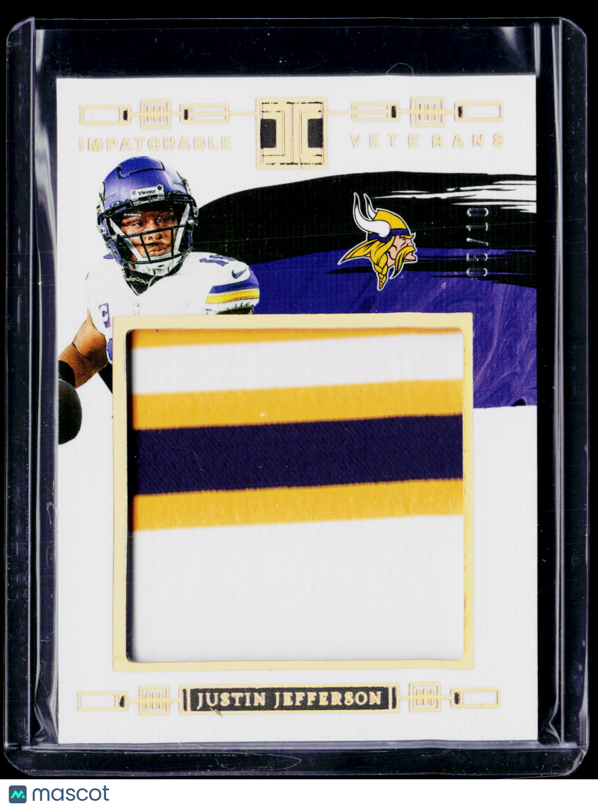 2024 Impeccable Justin Jefferson Patch /10 3 Colors