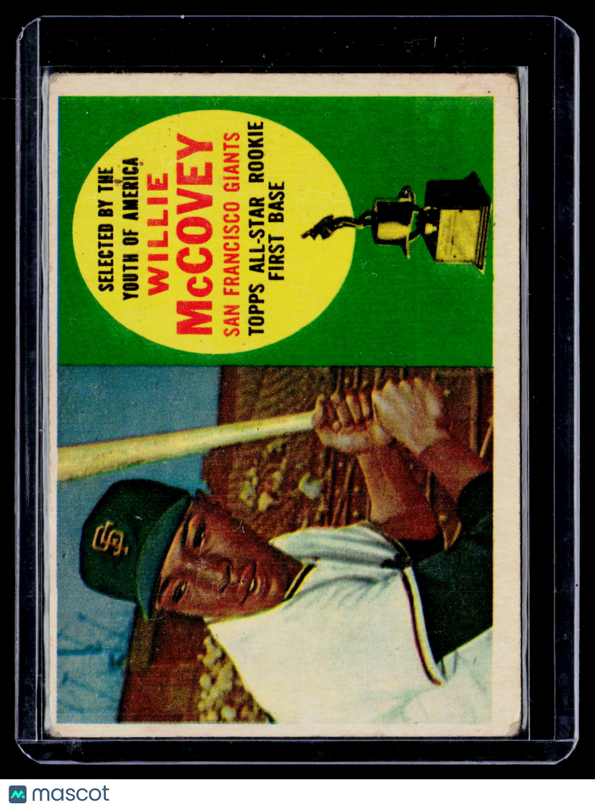 1960 Topps Willie McCovey 316 Poor Condition