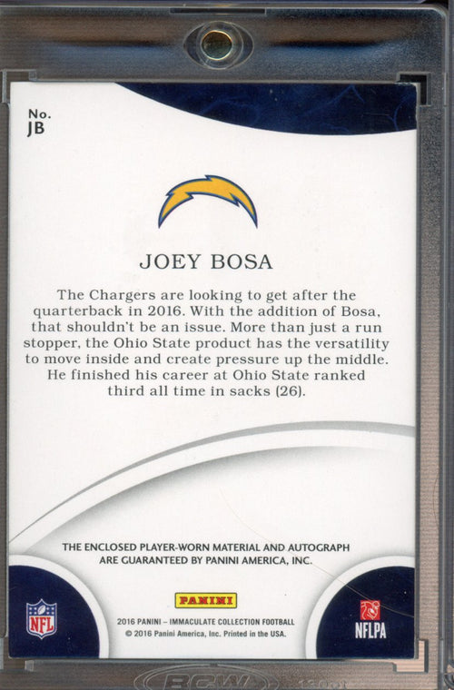 2016 Immaculate Joey Bosa Jumbo RPA 84/99 RC