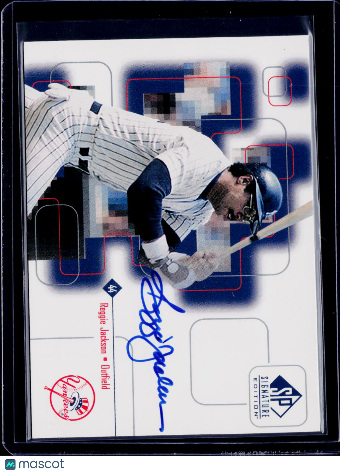 1999 SP Signature Edition Reggie Jackson Auto