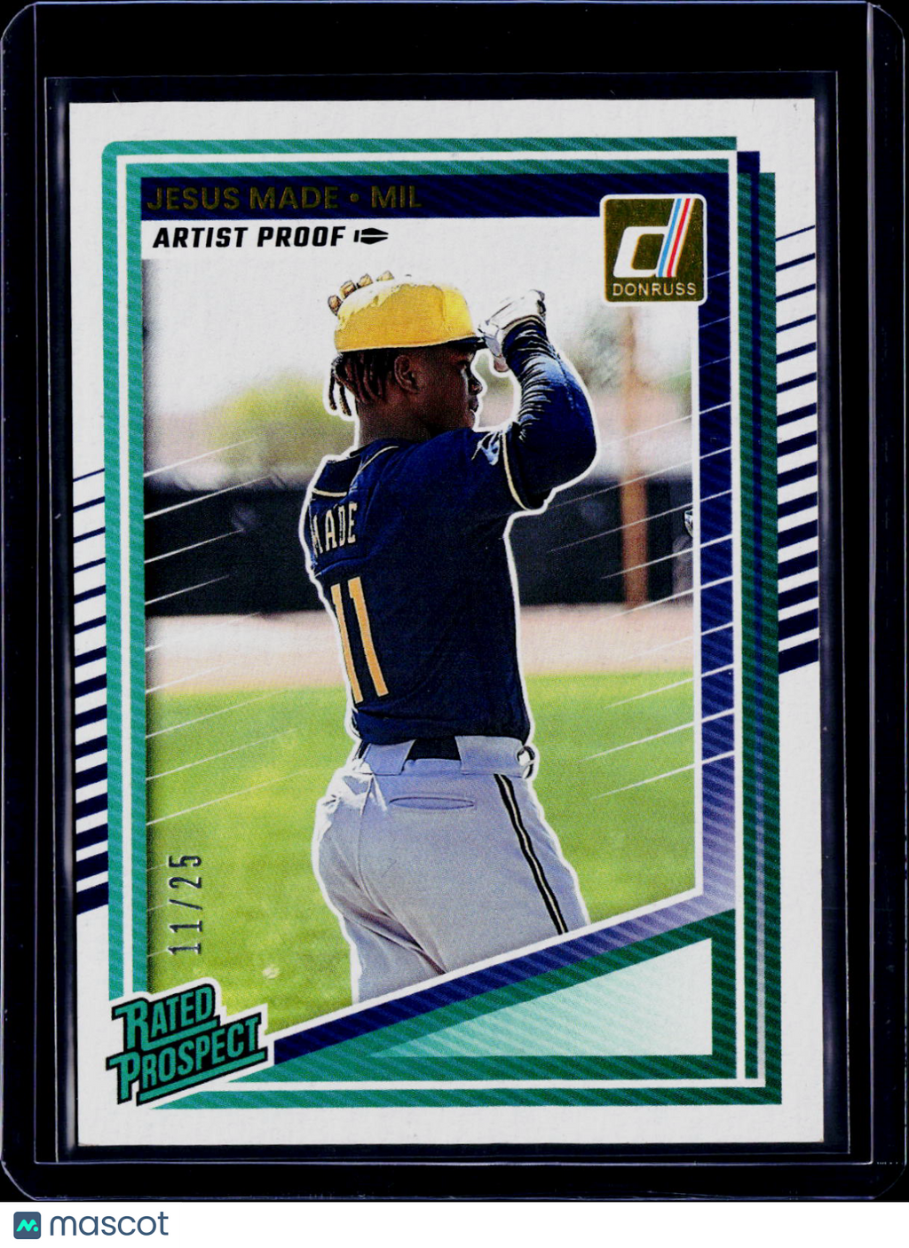 2025 Donruss Jesus Made Artist Proof Rated Prospect /25