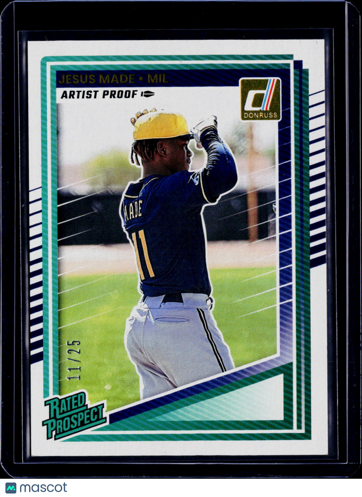 2025 Donruss Jesus Made Artist Proof Rated Prospect /25