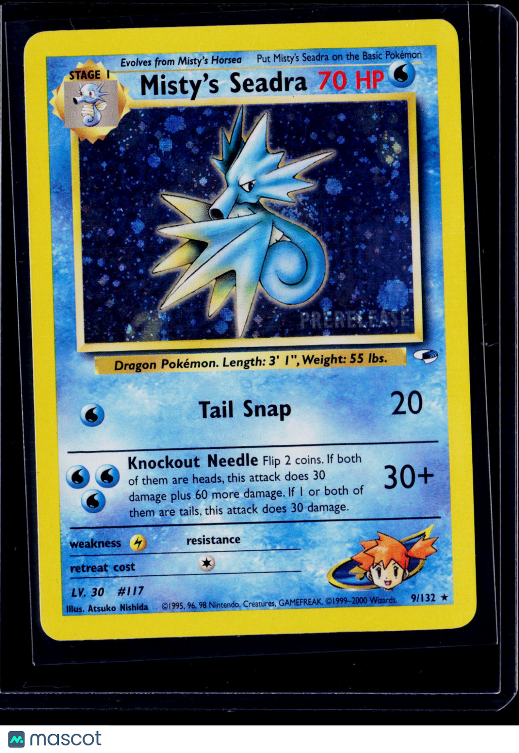 Pokemon Misty's Seadra 9 132