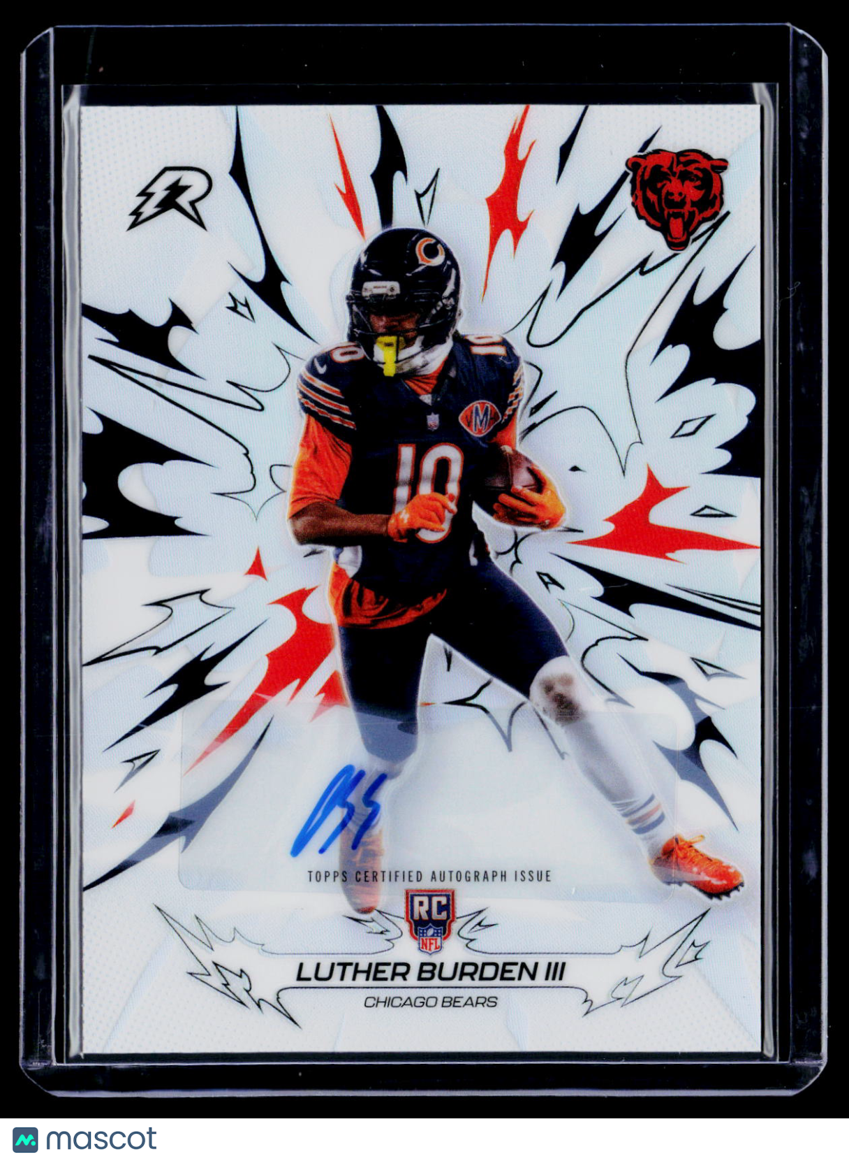 2025 Topps Resurgence Luther Burden III Rookie Refractor Auto RC