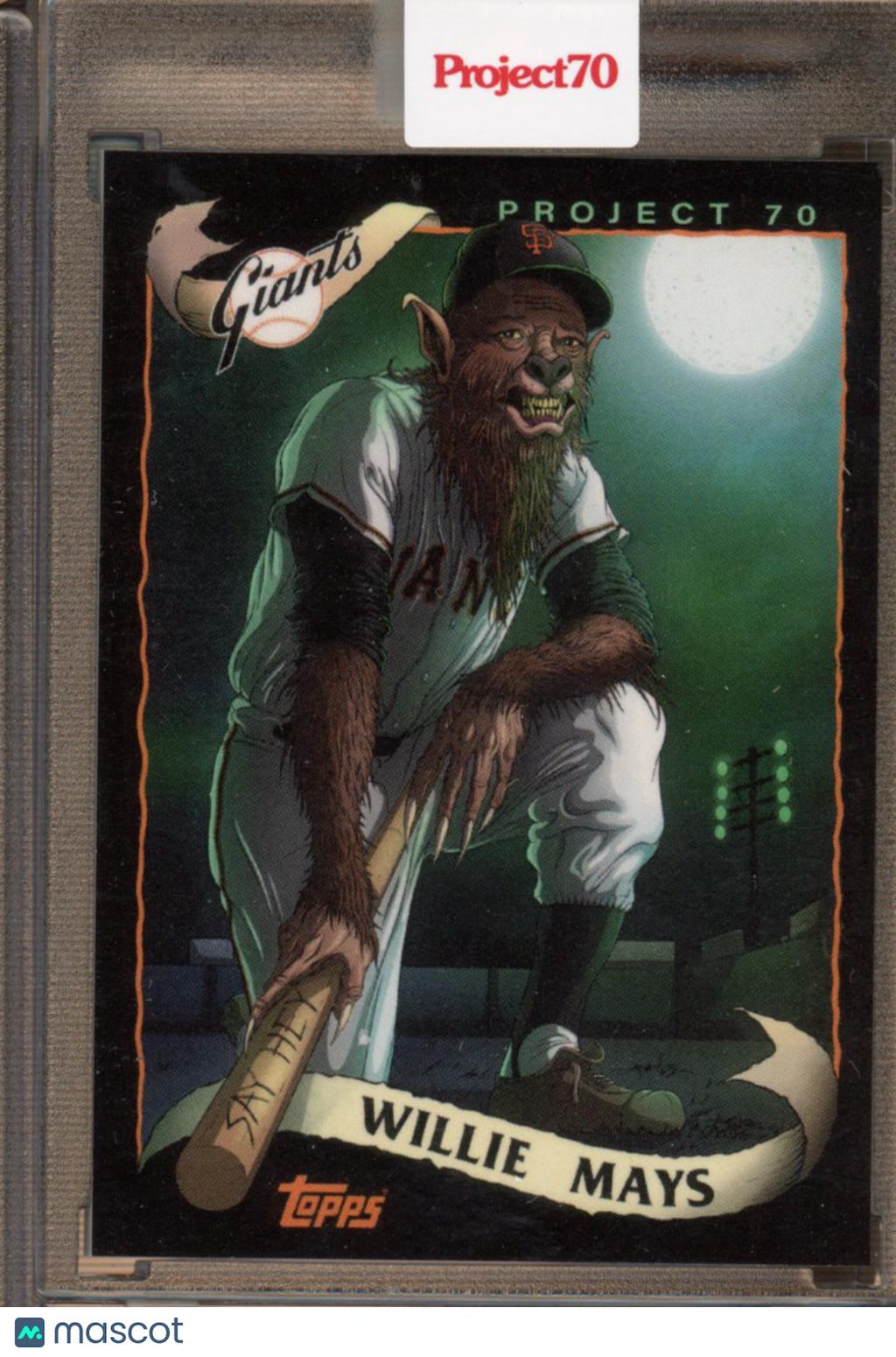 2021 Topps Project 70 Willie Mays Alex Pardee 176