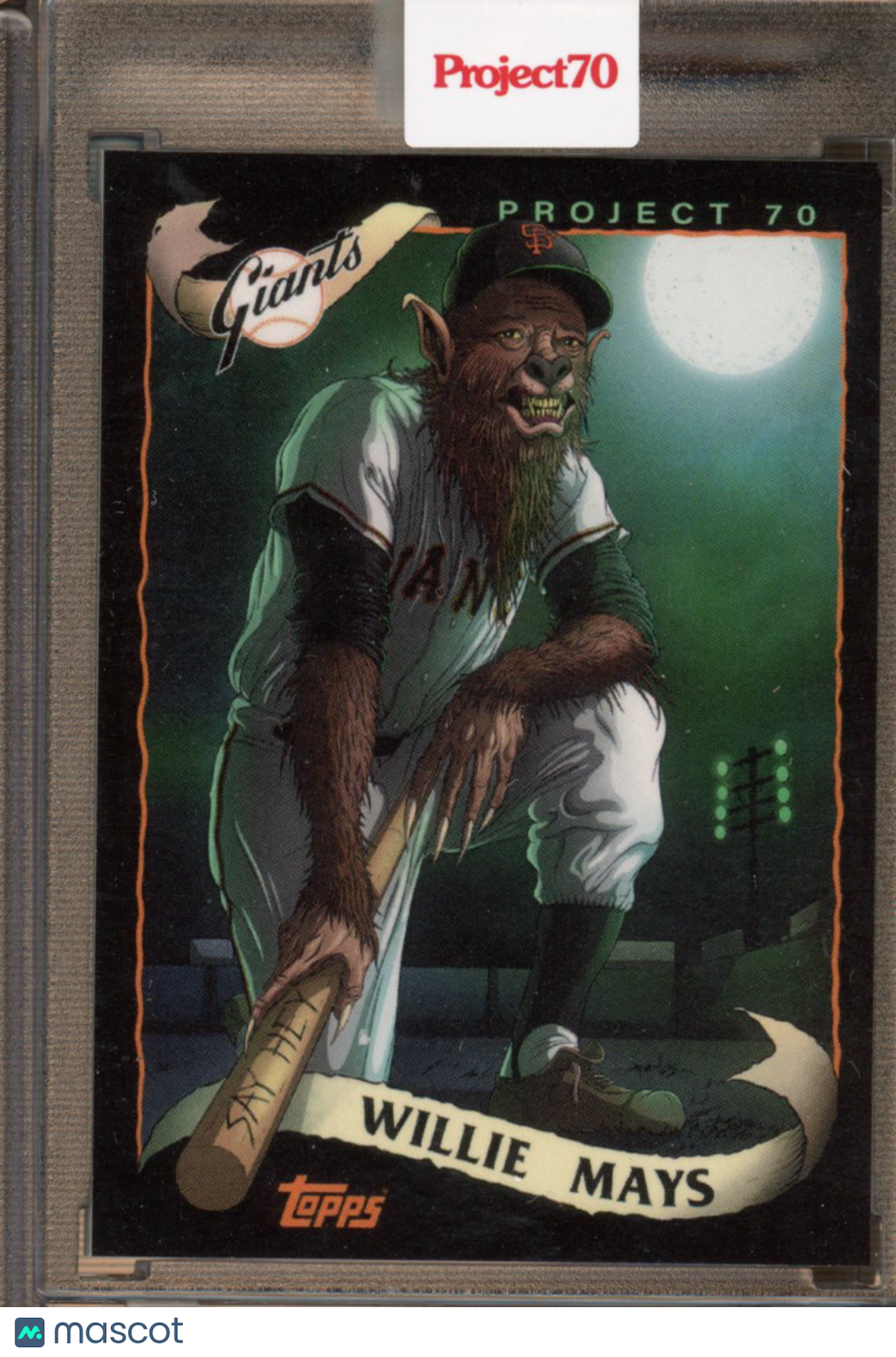 2021 Topps Project 70 Willie Mays Alex Pardee 176