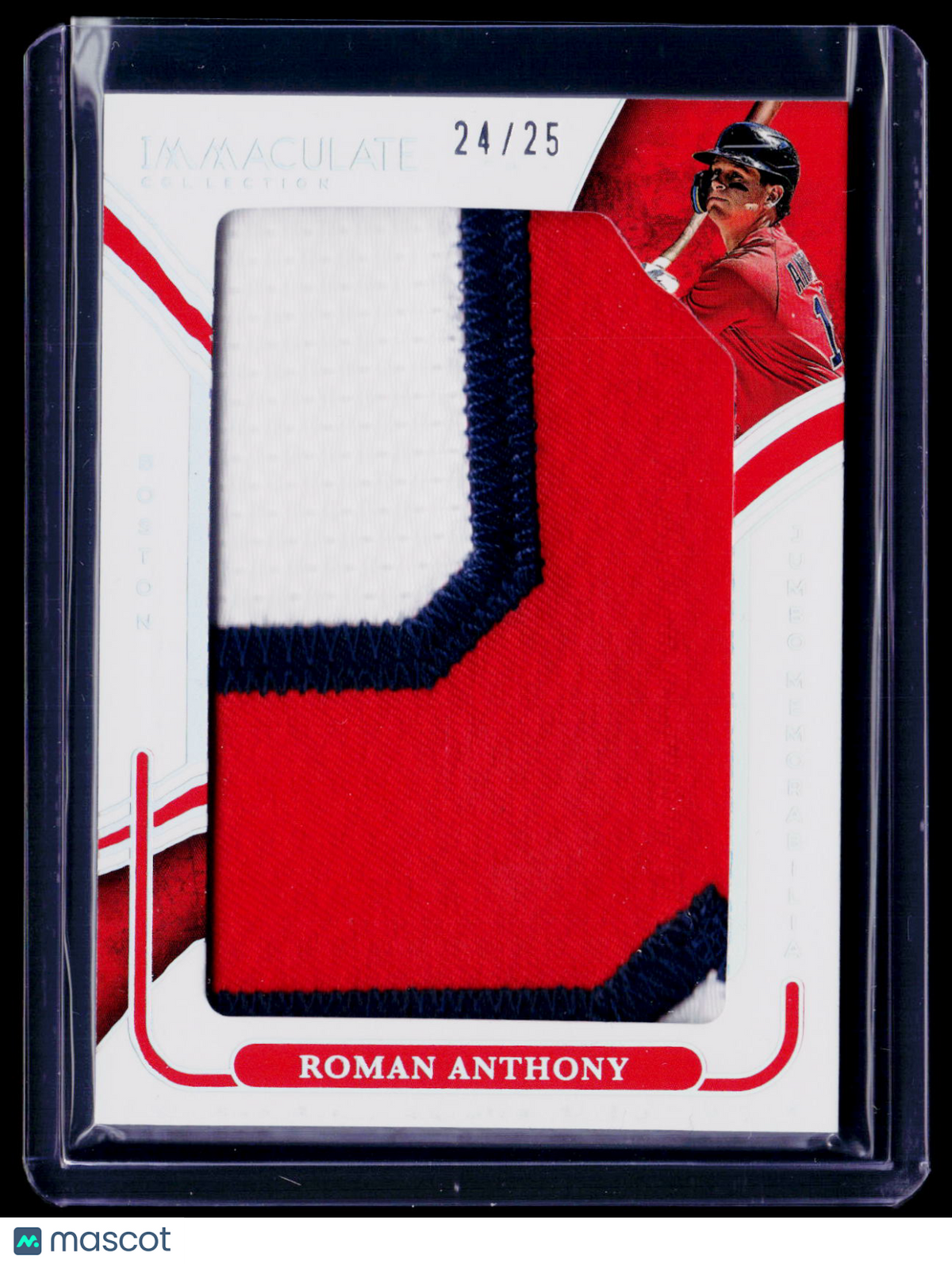 2026 Immaculate Roman Anthony Jumbo Patch 24/25