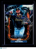 2025 Topps Chrome Cosmic Paul Skenes Black Refractor 10/10