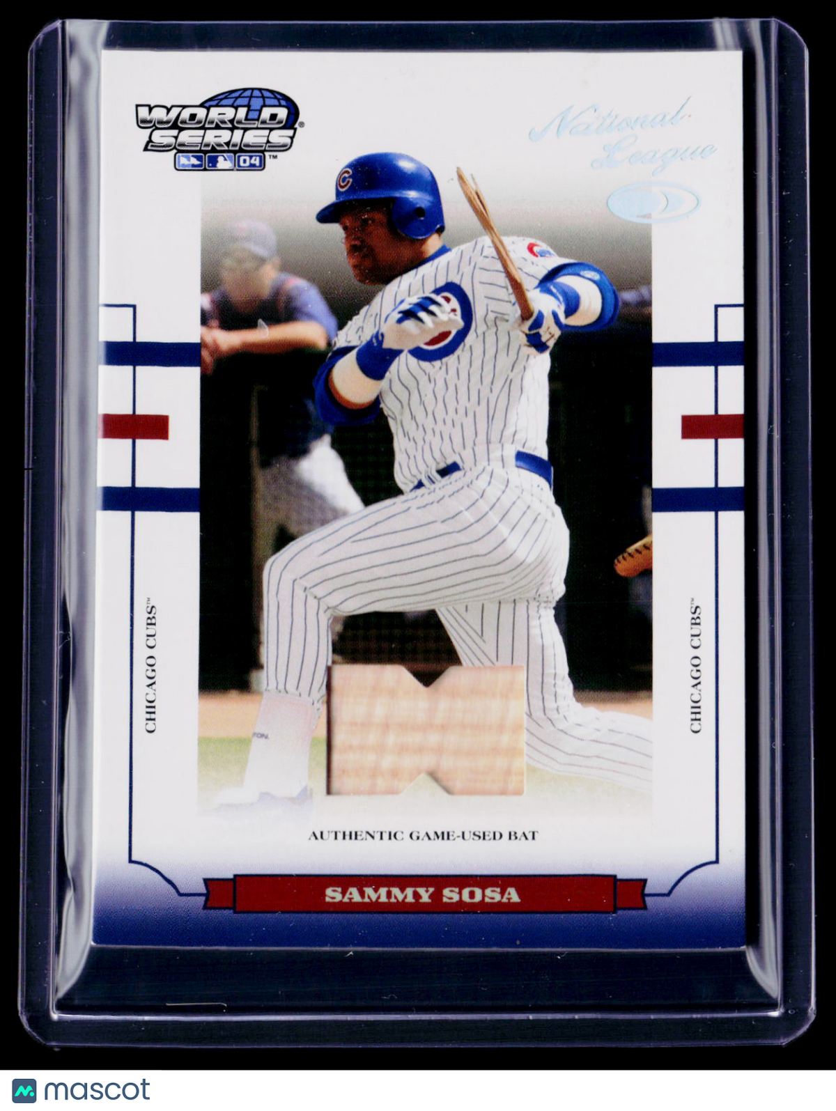 2004 Donruss Sammy Sosa World Series Patch 8/100