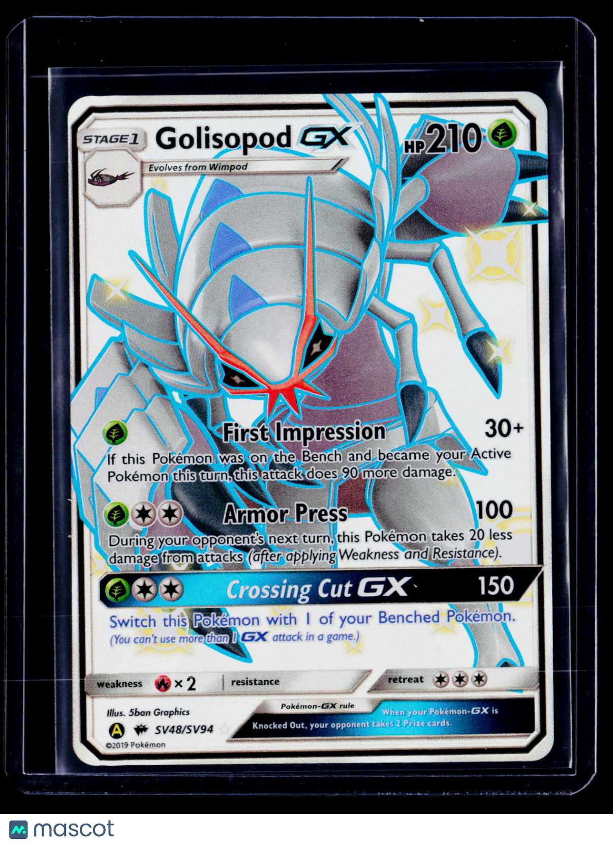 Golisopod Gx Hidden Fates
