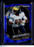 2025 Prizm Black Bryce Underwood Blue Cracked Ice 24/125