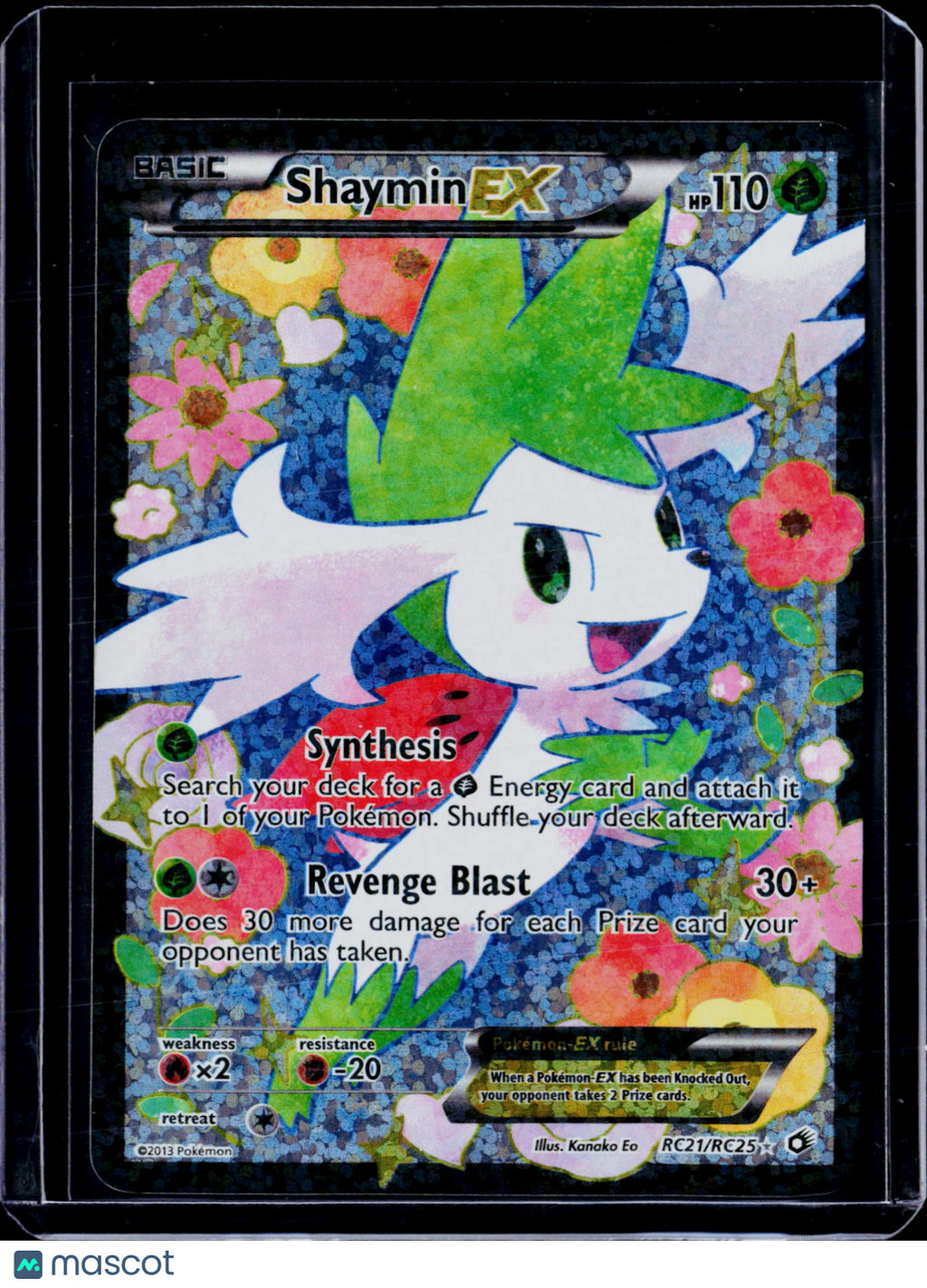 Pokemon Shaymin EX RC21 RC25