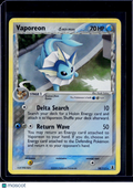 Vaporeon Delta Species Reverse Holofoil 18/113