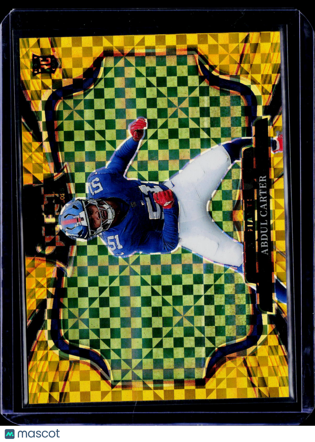2025 Select Abdul Carter Field Level Gold 03/10 RC
