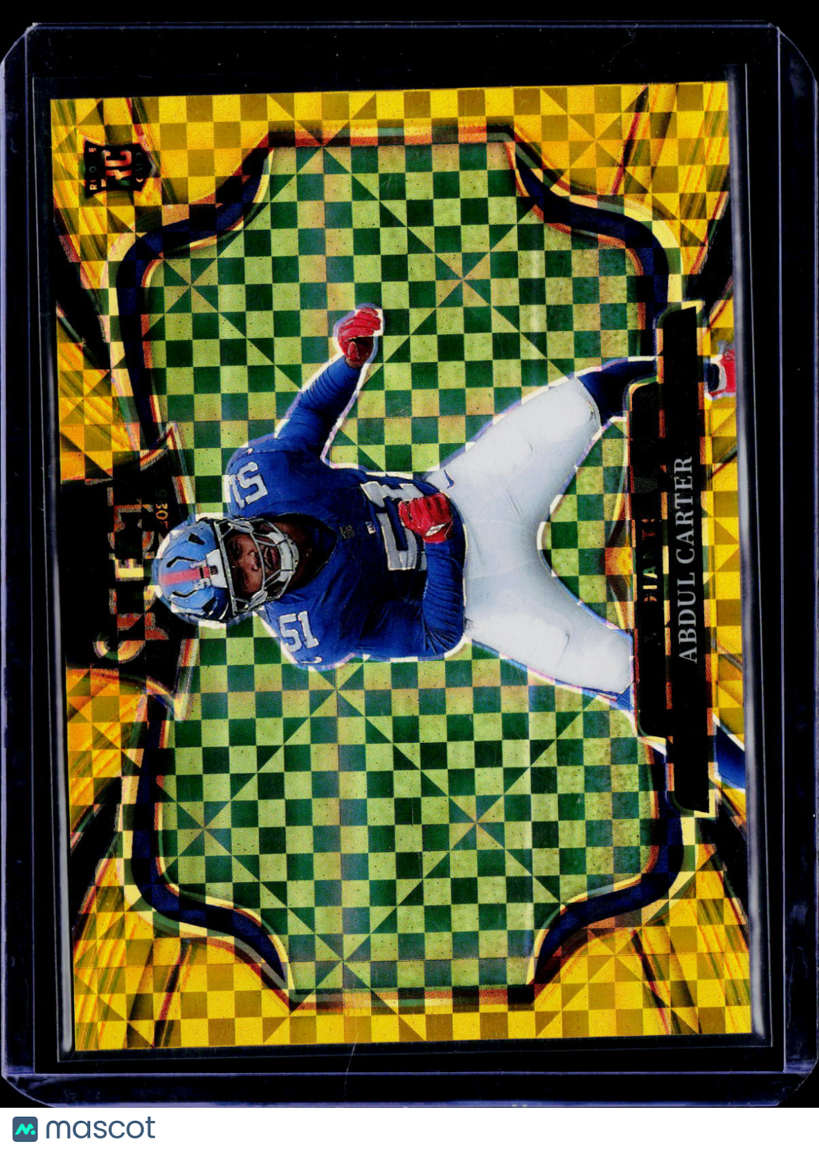 2025 Select Abdul Carter Field Level Gold 03/10 RC
