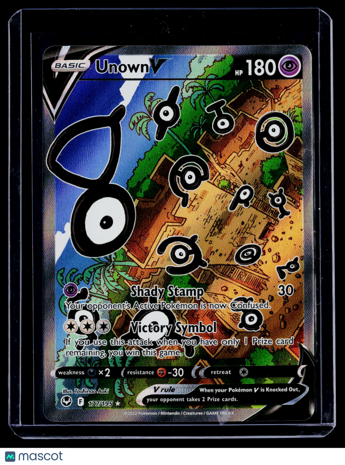 Pokemon Unown V 177 195