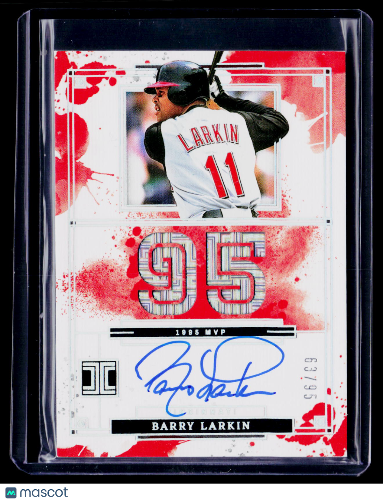 2025 Impeccable Barry Larkin Auto 63/95