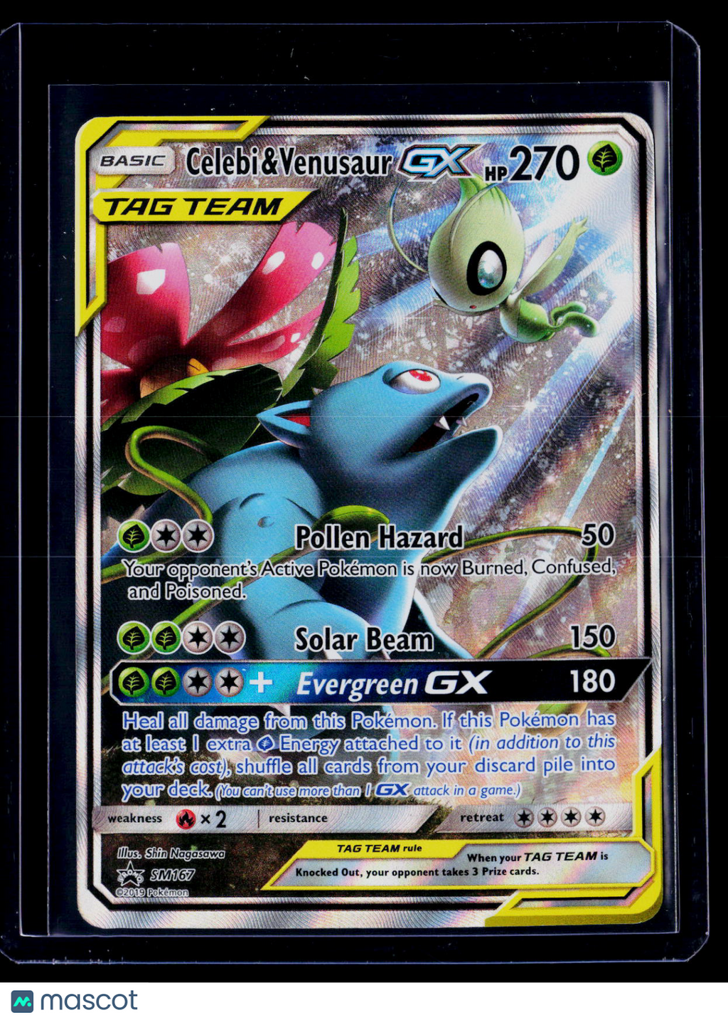 Pokemon Celebi & Venusaur SM167 Promo