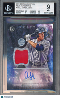 2016 Bowman Inception Aaron Judge Patch Auto BGS 9 Auto 10