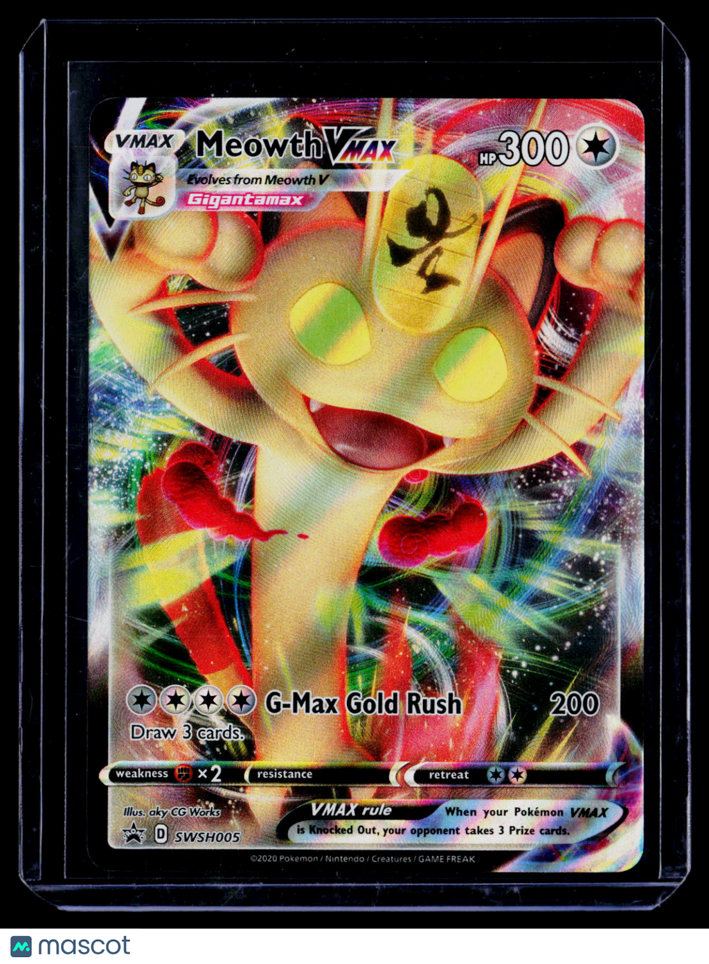 Meowth Vmax SWSH005