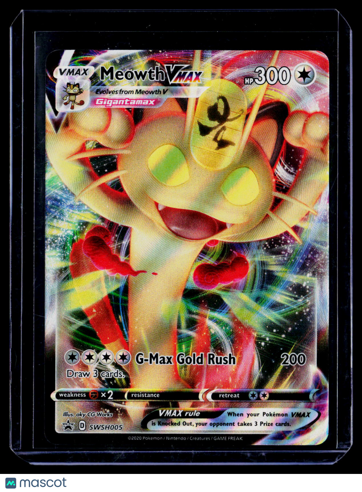 Meowth Vmax SWSH005