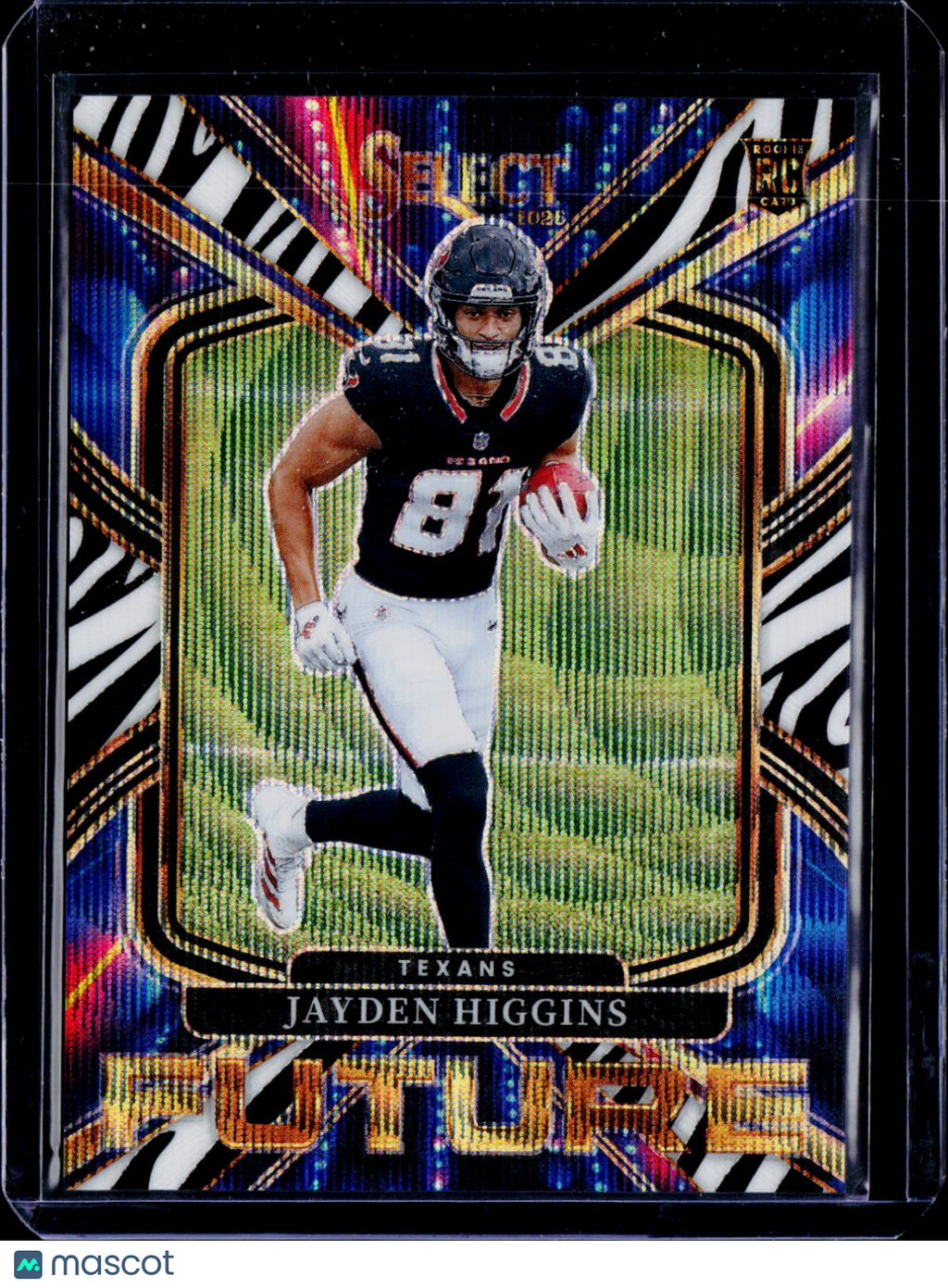 2025 Select Jayden Higgins Future Zebra RC