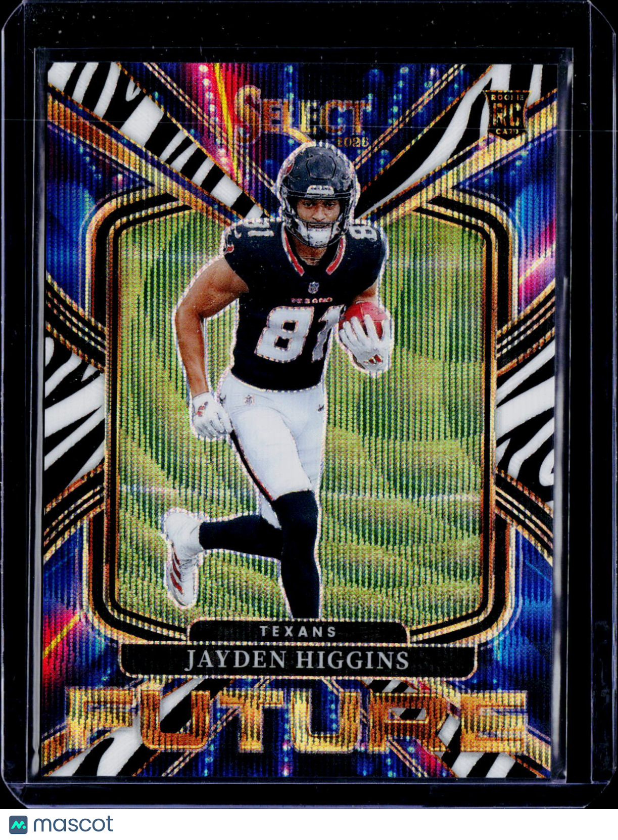 2025 Select Jayden Higgins Future Zebra RC